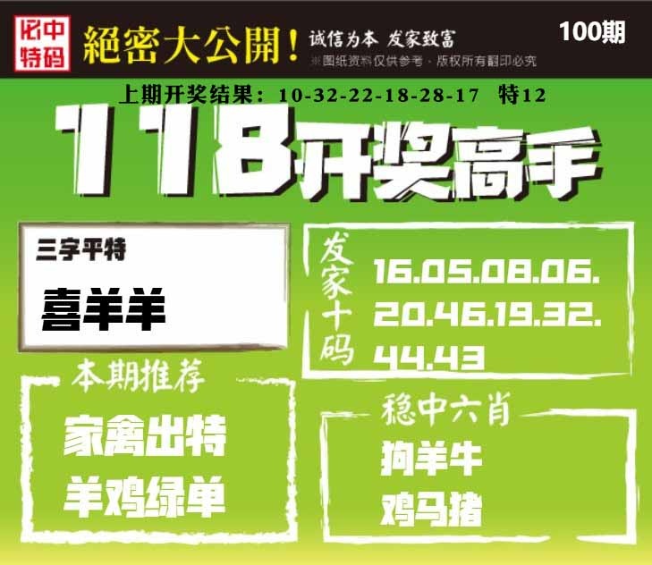 100期118开奖高手[图]
